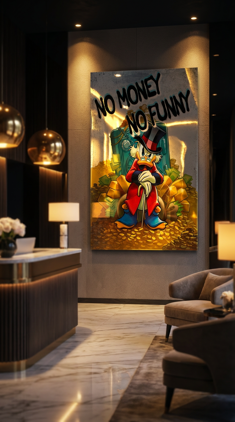 No Money - No Funny - Glass