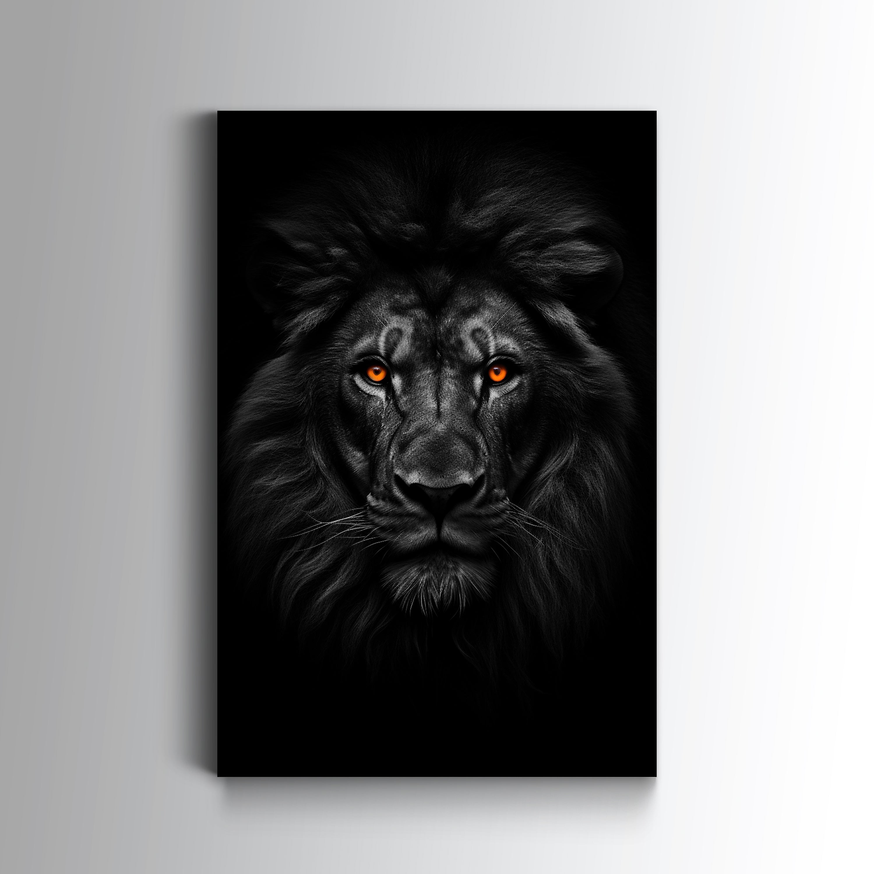 The Black Lion - Glass