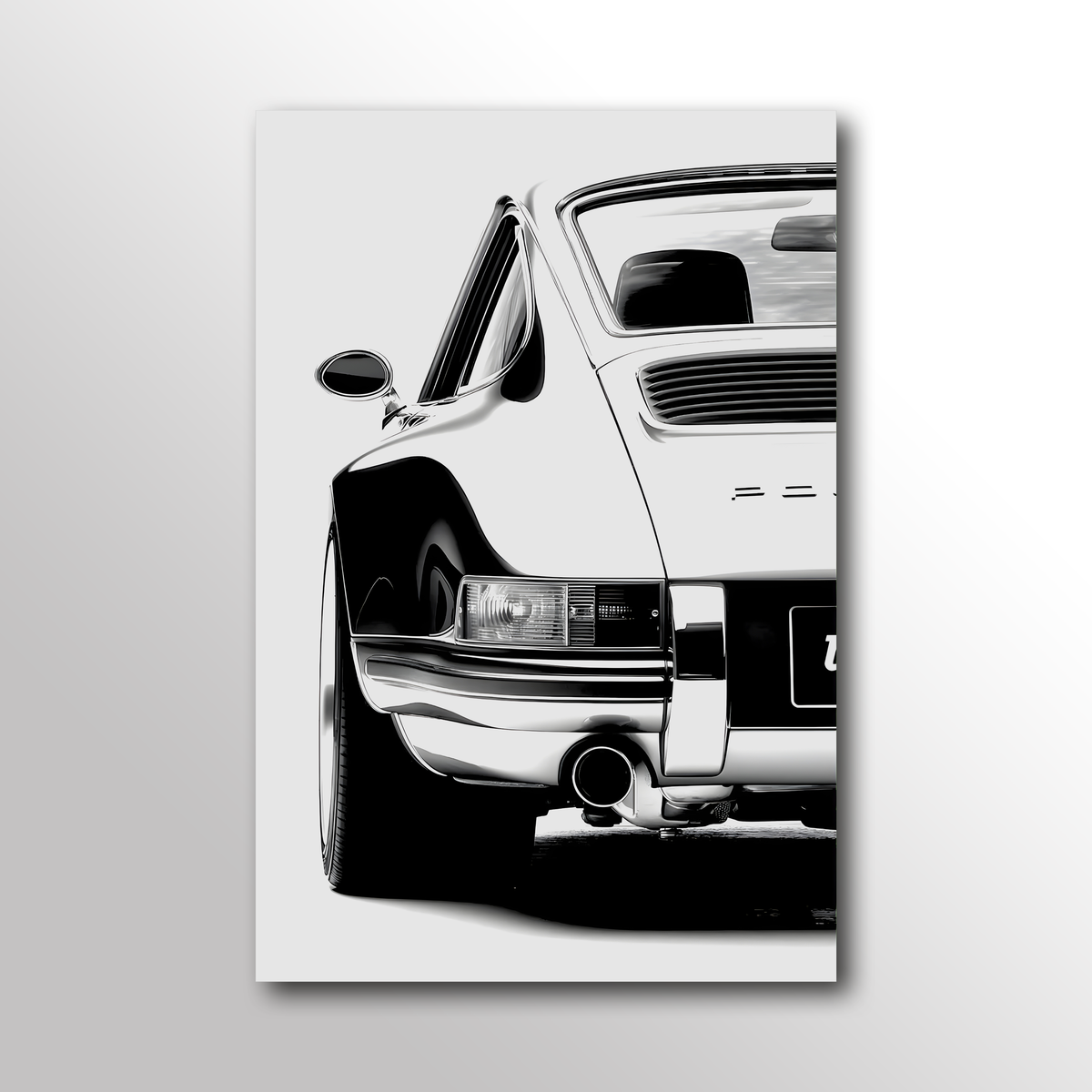 Vintage Rear - Glas