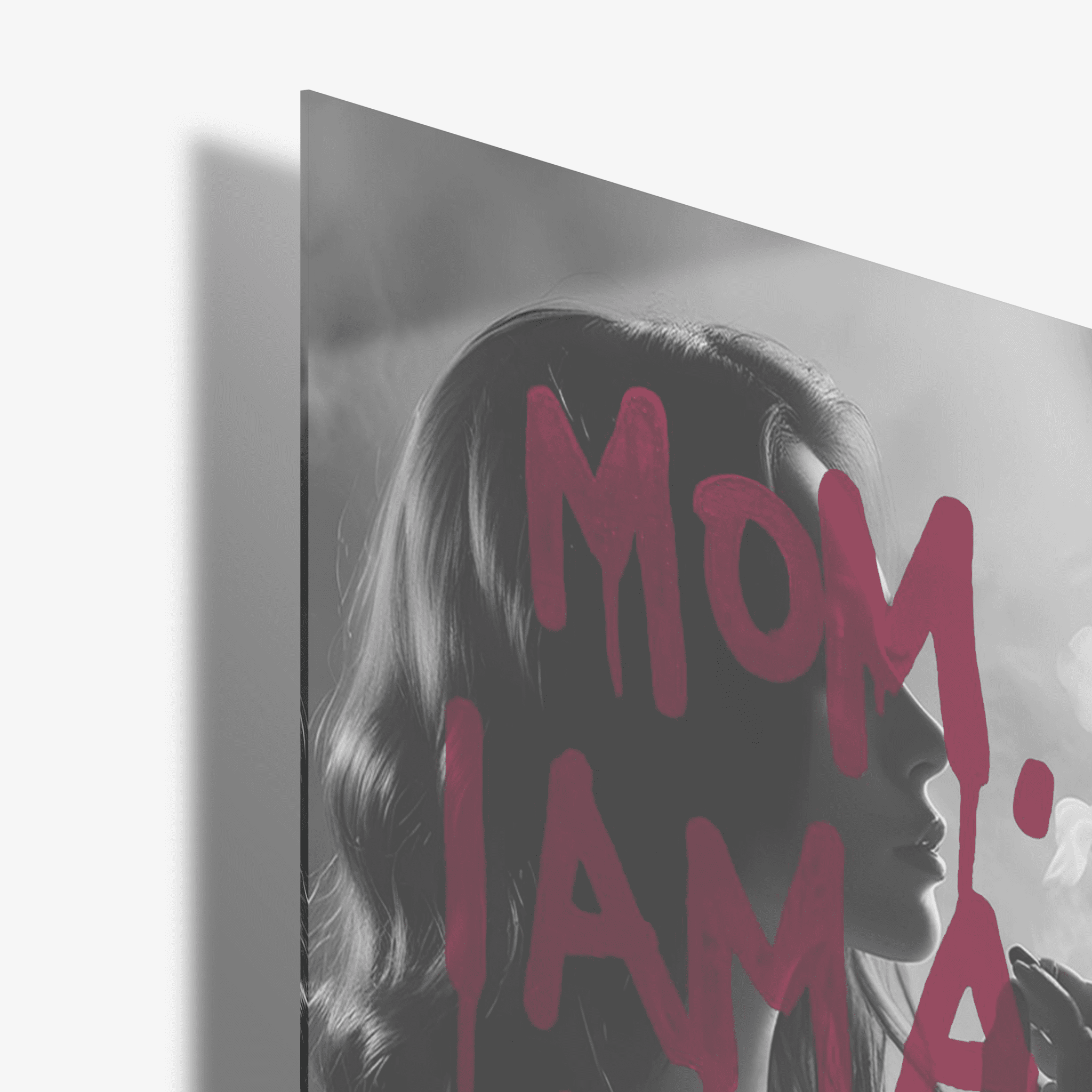 Mom, I am a rich man - Glas - Gallery Empire