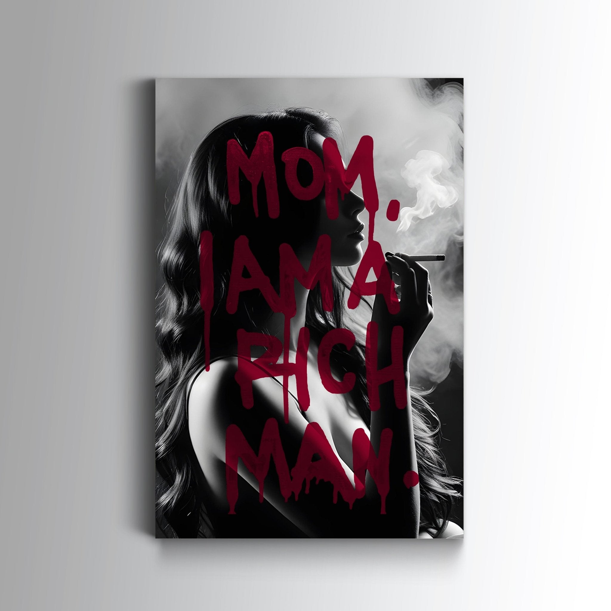 Mom, I am a rich man - Glas - Gallery Empire