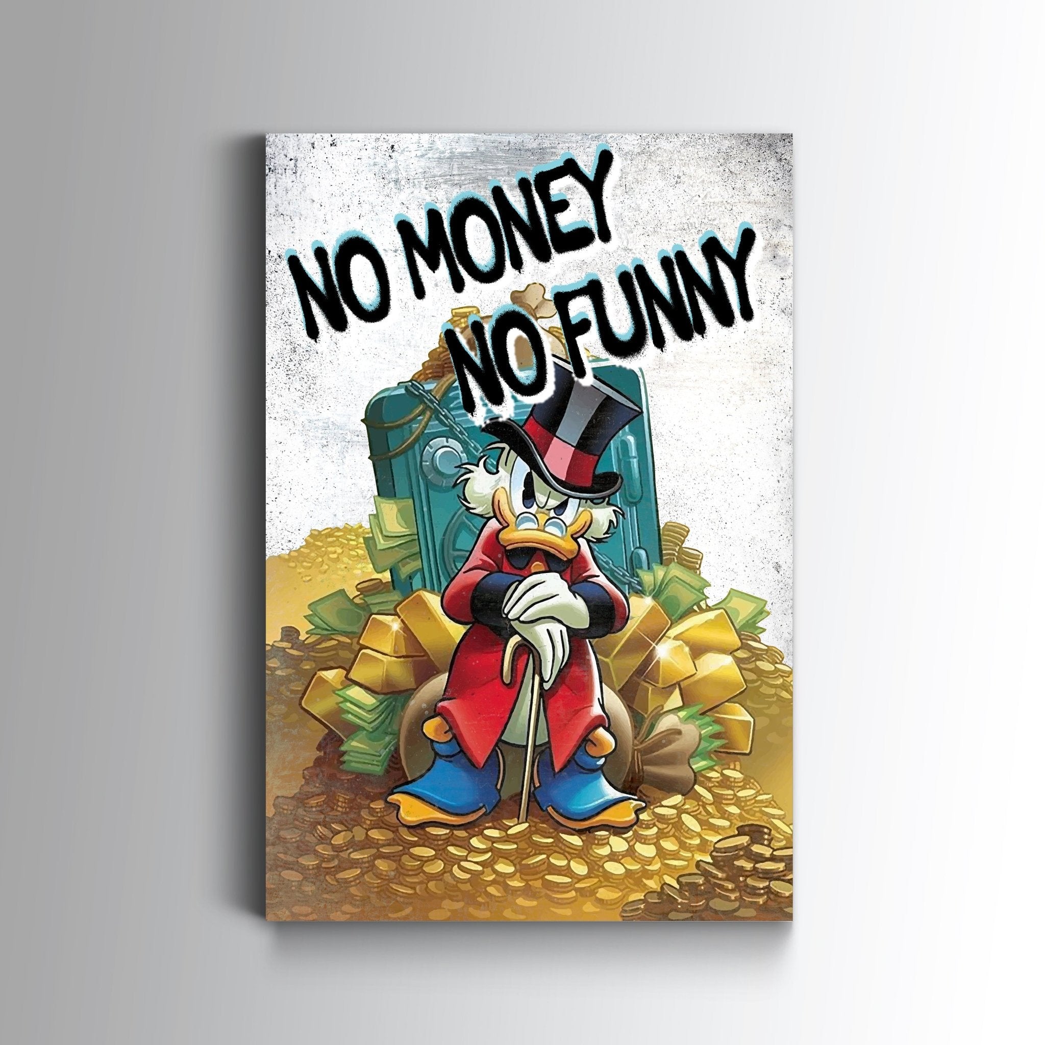 No Money - No Funny - Glas - Gallery Empire
